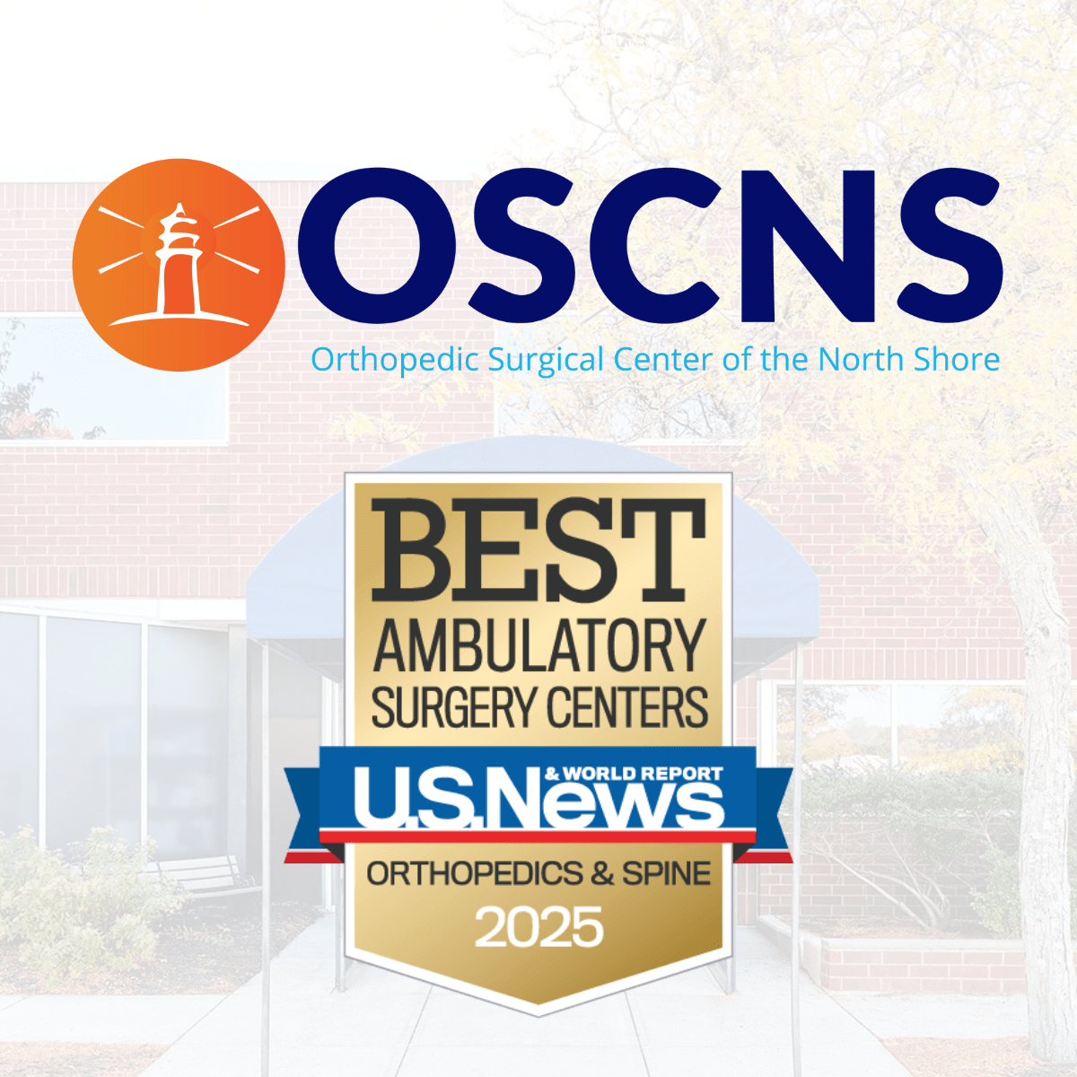 U.S. News & World Report Names the Orthopedic Surgical Center of North Shore Among Best Ambulatory Surgery Centers in Massachusetts